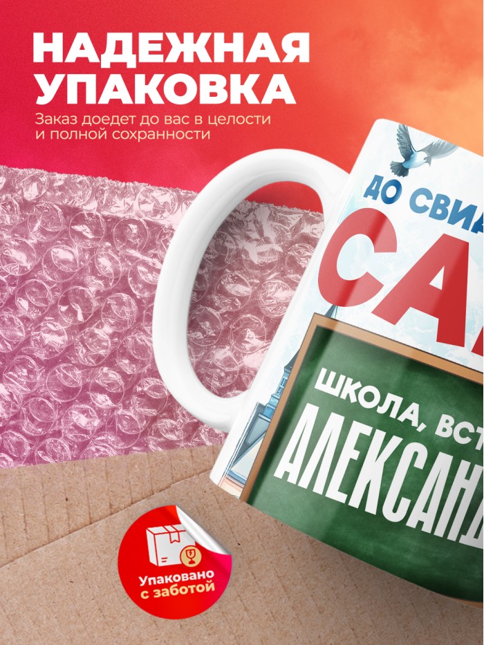 Кружка школа встречай Александру  Саки
